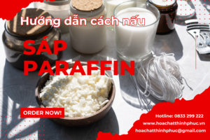 hướng dẫn nấu sáp paraffin