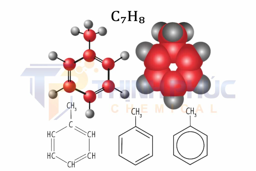 Công thức phân tử Toluen C7H8