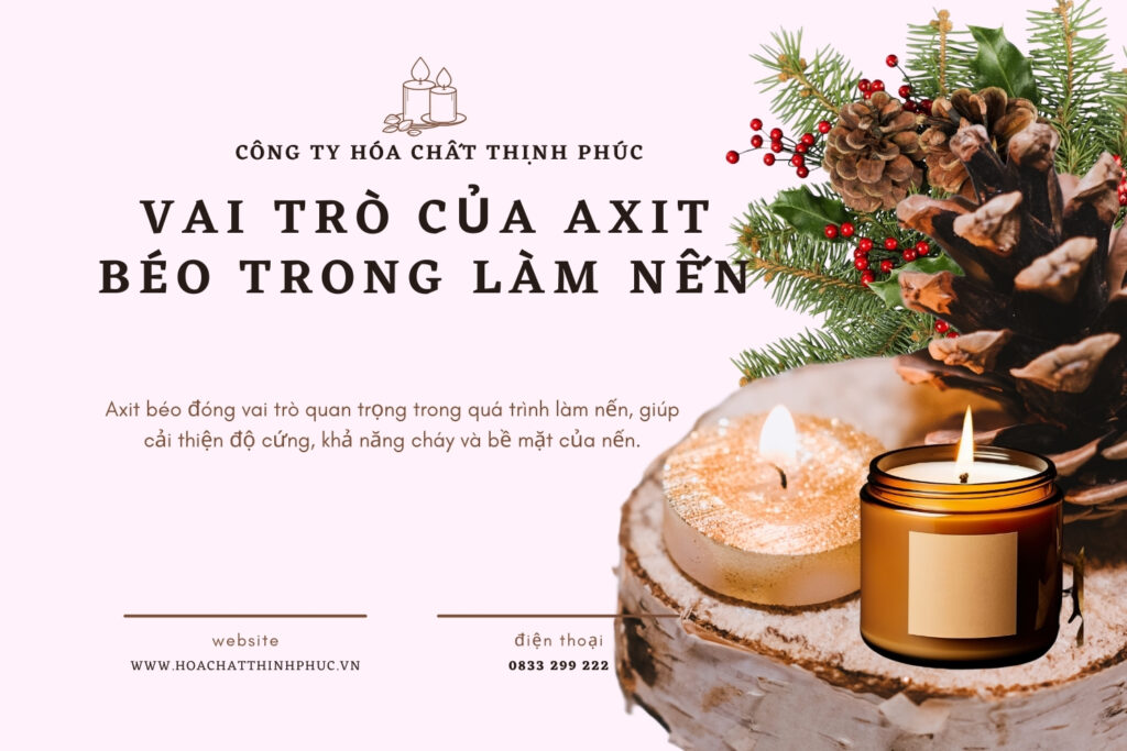 Vai Trò Của Axit Béo Trong Làm Nến