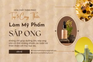 Top 5 Công Thức Làm Mỹ Phẩm Handmade Từ Sáp Ong