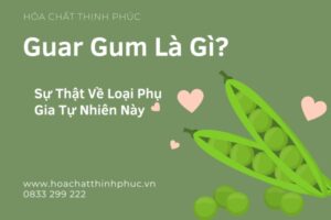 Guar Gum Là Gì_ Sự Thật Về Loại Phụ Gia Tự Nhiên Này