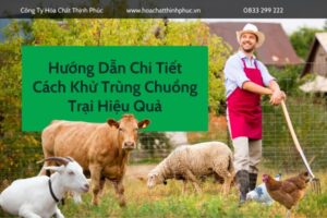 Hướng Dẫn Chi Tiết Cách Khử Trùng Chuồng Trại Hiệu Quả