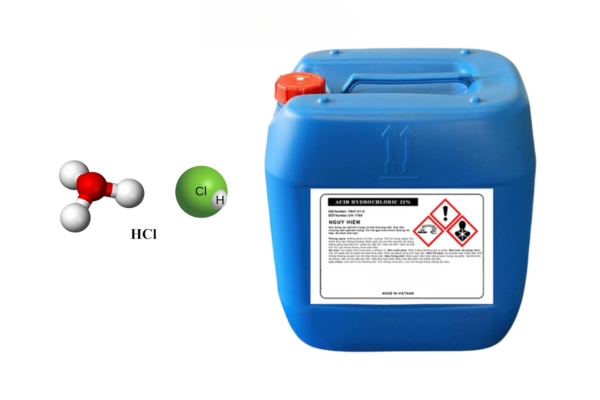 Axit clohydric hay HCl là một dung dịch axit mạnh, không màu, có mùi hắc